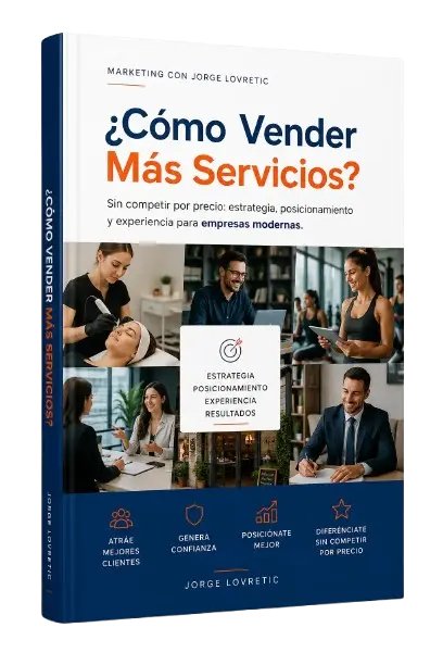 Portada ebook Cómo vender más servicios Jorge Lovretic