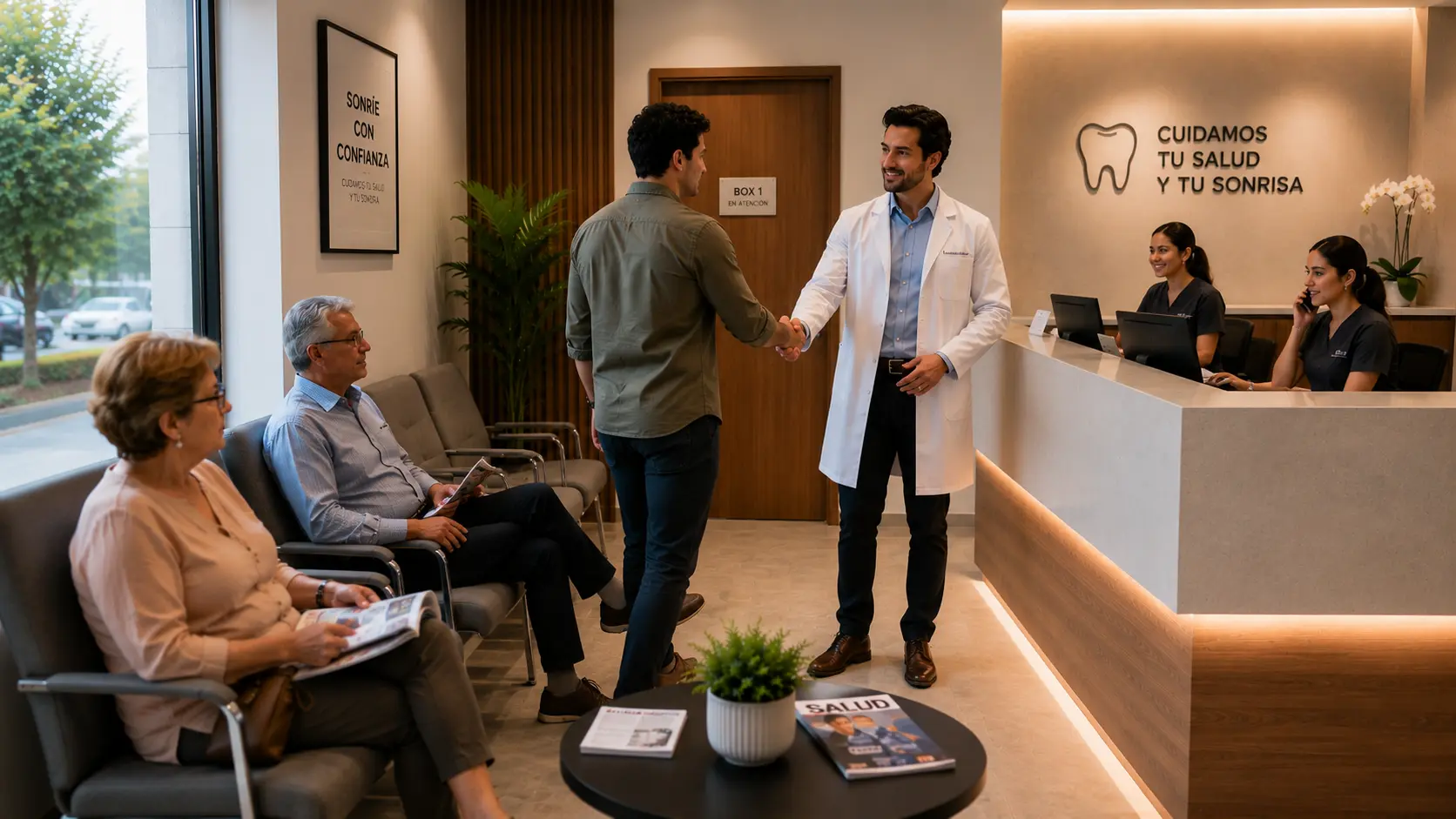 Consulta dental con mayor demanda de pacientes gracias a una estrategia de posicionamiento y captación.